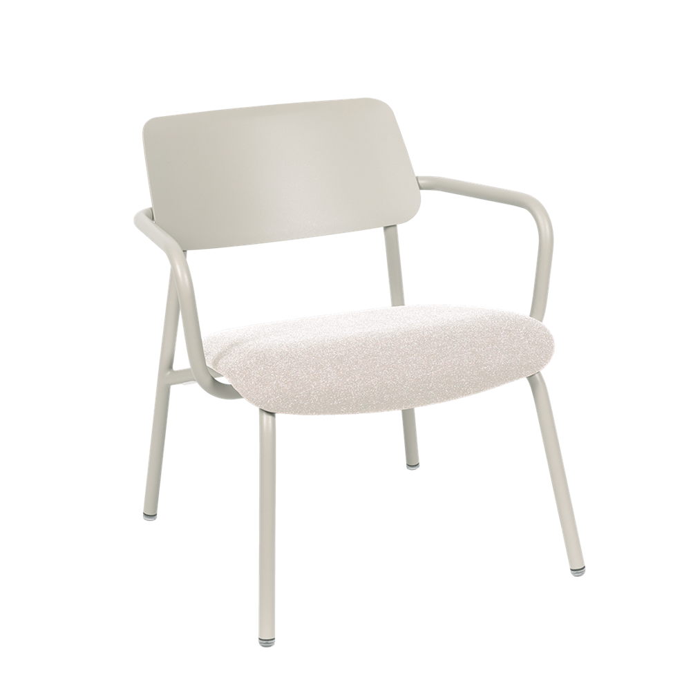 STUDIE FABRIC LOUNGE ARMCHAIR