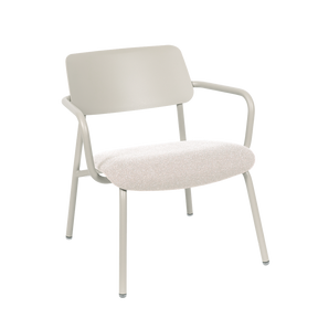 STUDIE FABRIC LOUNGE ARMCHAIR