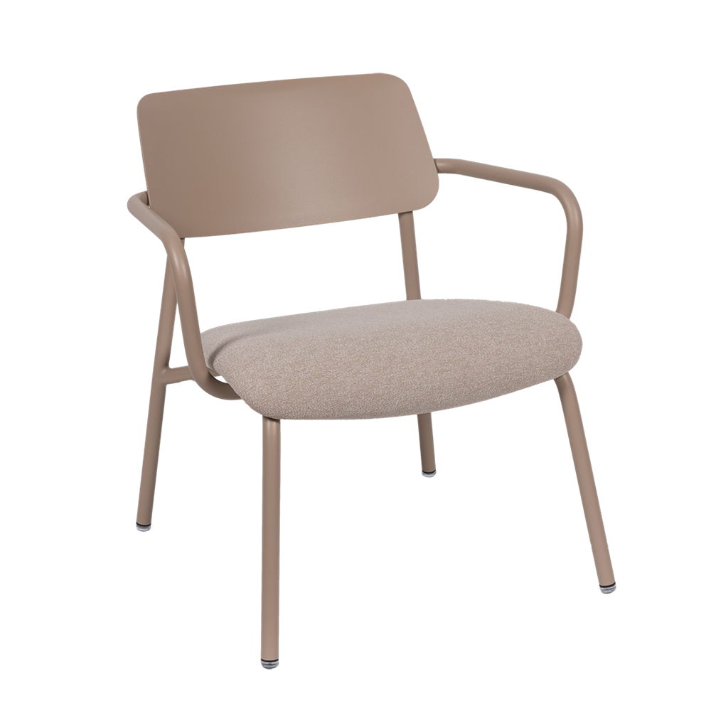 STUDIE FABRIC LOUNGE ARMCHAIR