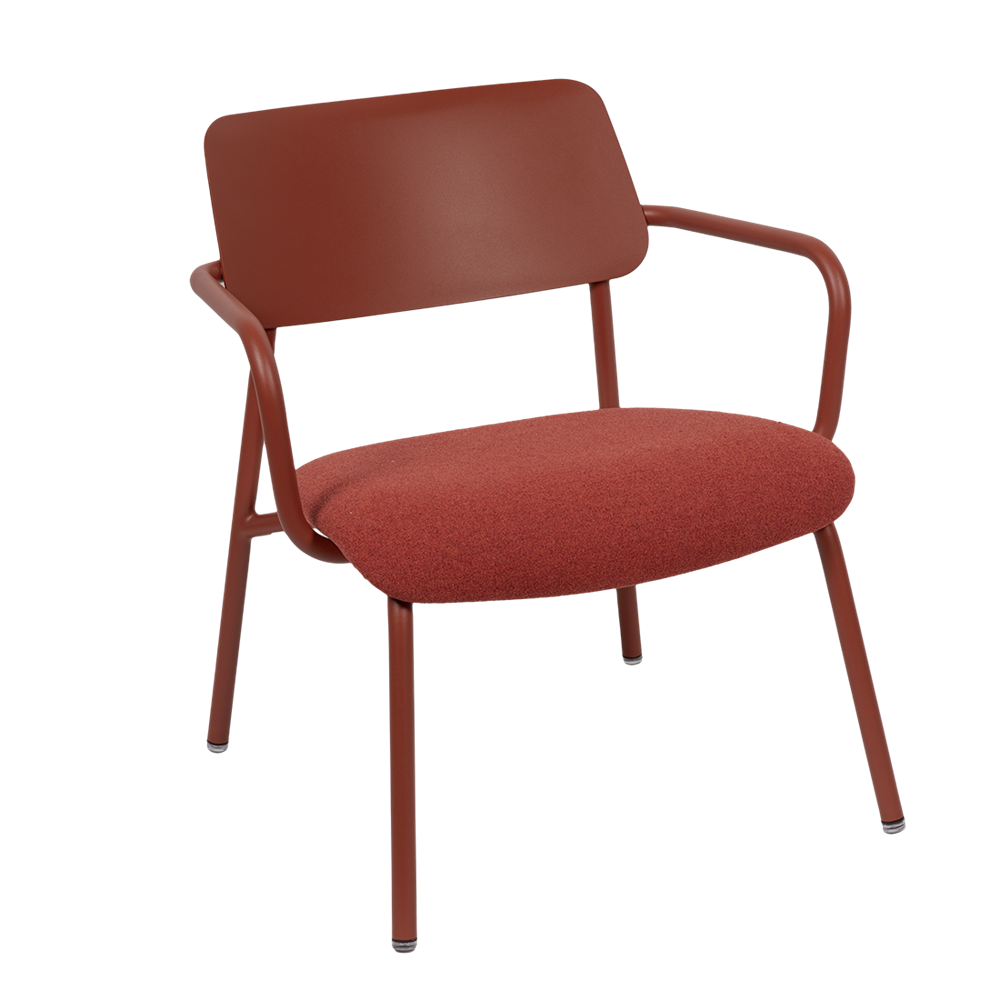 STUDIE FABRIC LOUNGE ARMCHAIR