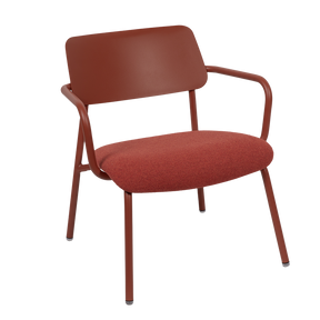 STUDIE FABRIC LOUNGE ARMCHAIR