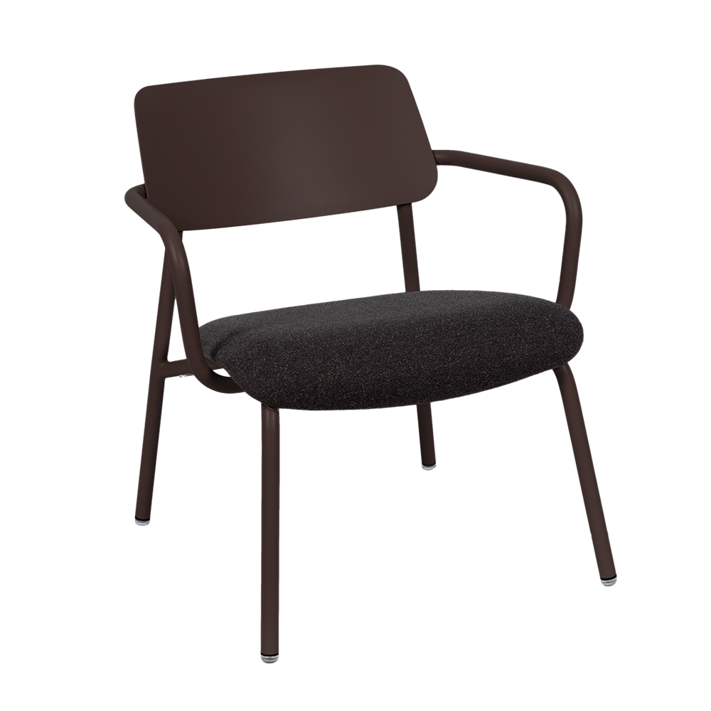 STUDIE FABRIC LOUNGE ARMCHAIR