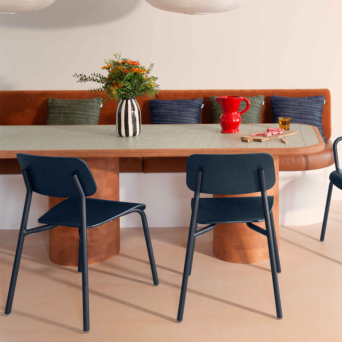 STUDIE STAINED WOODEN CHAIR