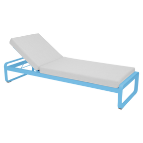 BELLEVIE SUNLOUNGER-OFF WHITE CUSHION