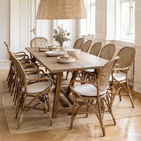 Lucas Teak Dining Table 240x100cm