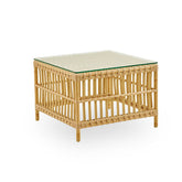 Caroline Side Table Exterior w/Glass
