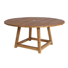 George Teak Round Dining Table 160 cm