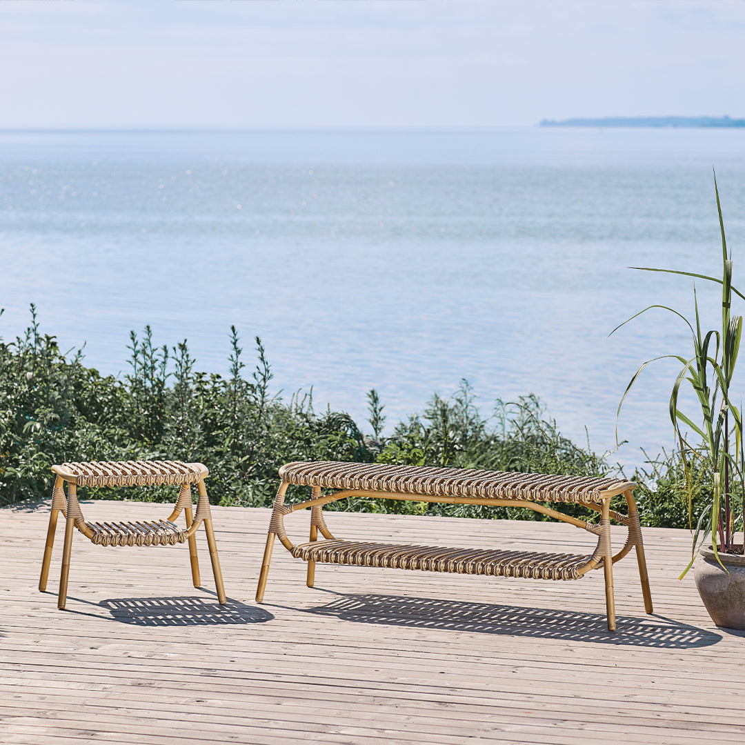 Machiya Exterior Bench