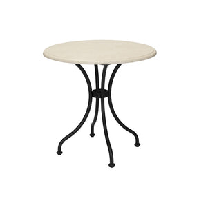 1800 MARBLE BISTRO TABLE - CURVED LEGS