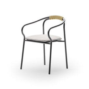 Salo Dining Armchair with Seat Cushion