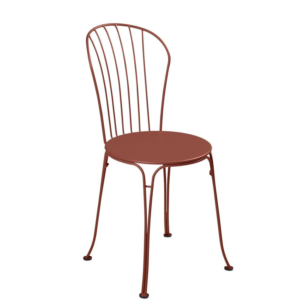 black metal cadiz outdoor stacking chairs