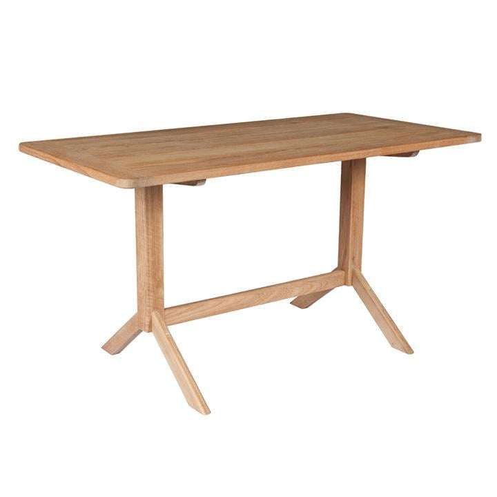 CLUBHOUSE TABLE RECTANGULAR TEAK 140X70 CM