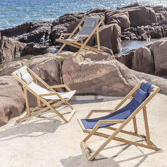 COPACABANA DECKCHAIR / BATYLINE TAUPE