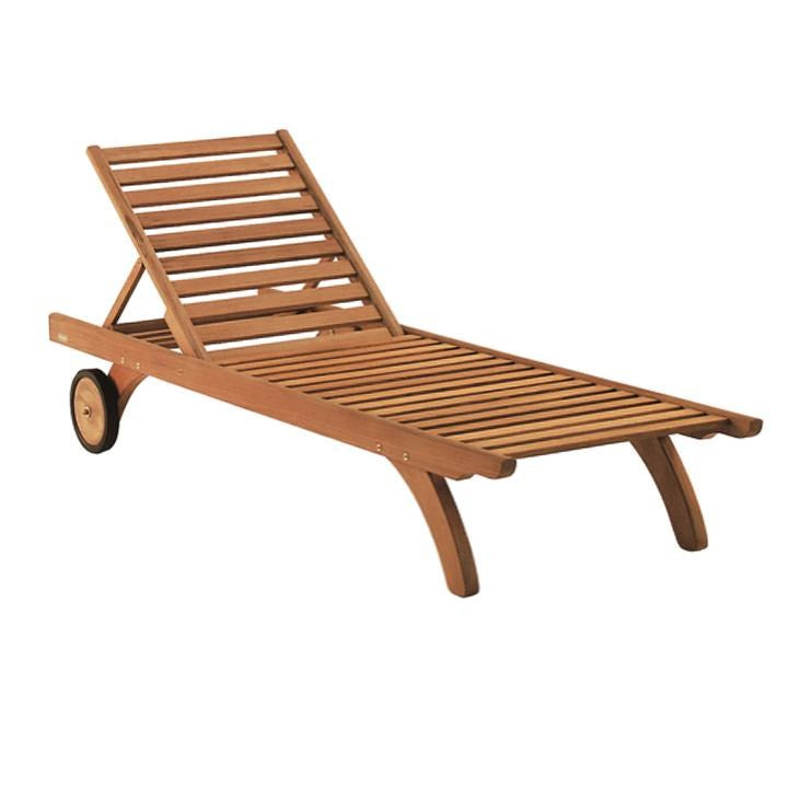 CAMARAT TEAK SUN LOUNGER