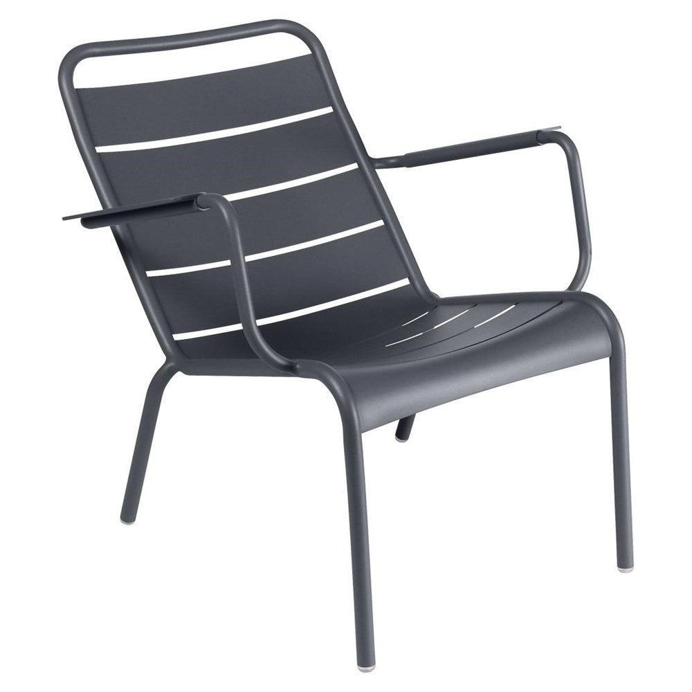 LUXEMBOURG STEEL LOW ARMCHAIR (Exc. Cont.)