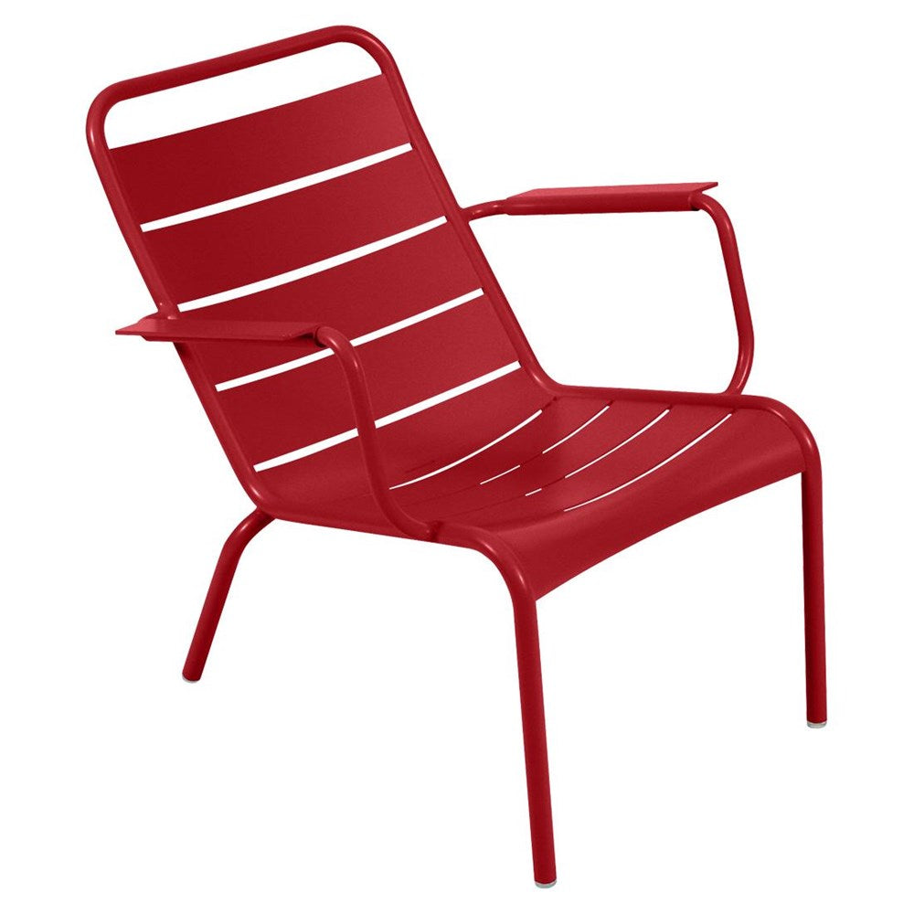 LUXEMBOURG STEEL LOW ARMCHAIR (Exc. Cont.)