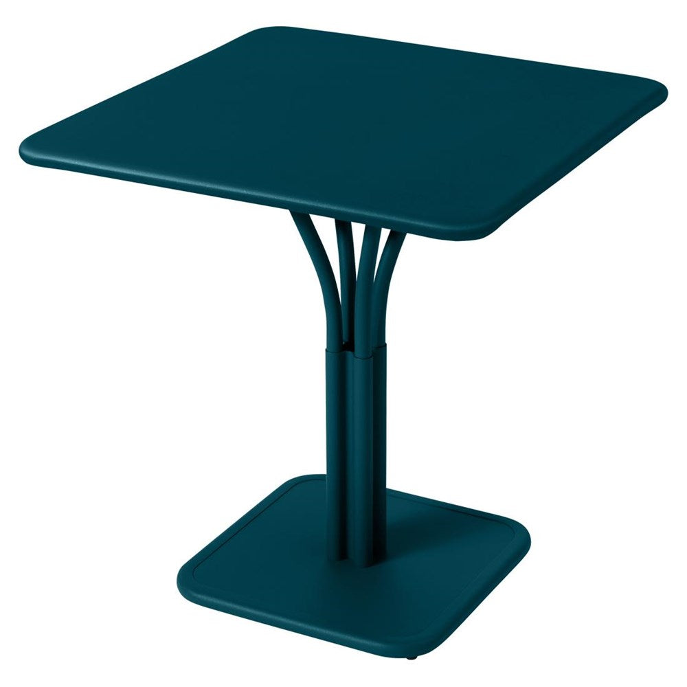 LUXEMBOURG PEDESTAL TABLE WITH SOLID TOP 71 X 71 CM