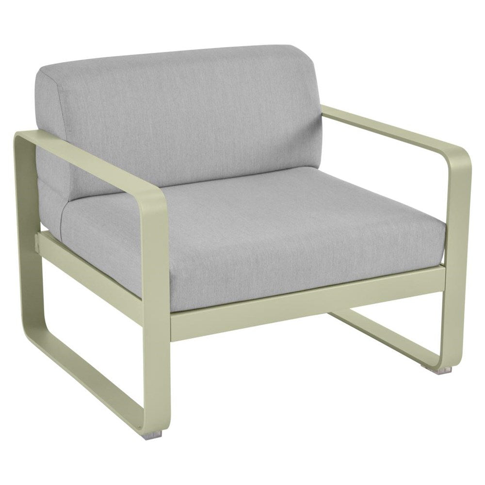 BELLEVIE ARMCHAIR -  FLANNEL GREY CUSHION