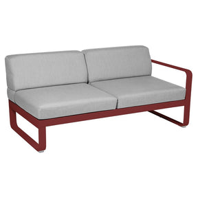 BELLEVIE 2-SEATER RIGHT MODULE-FLANNEL GREY CUSHION