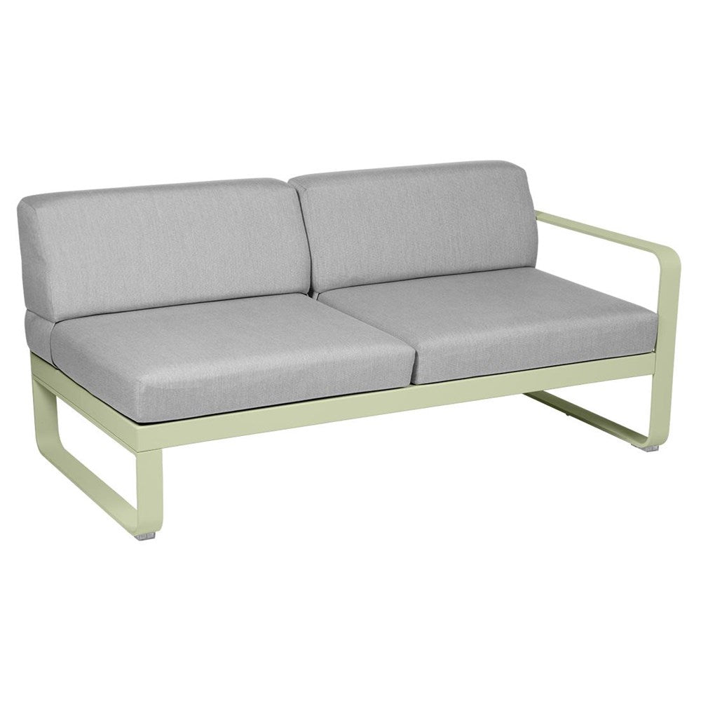 BELLEVIE 2-SEATER RIGHT MODULE-FLANNEL GREY CUSHION