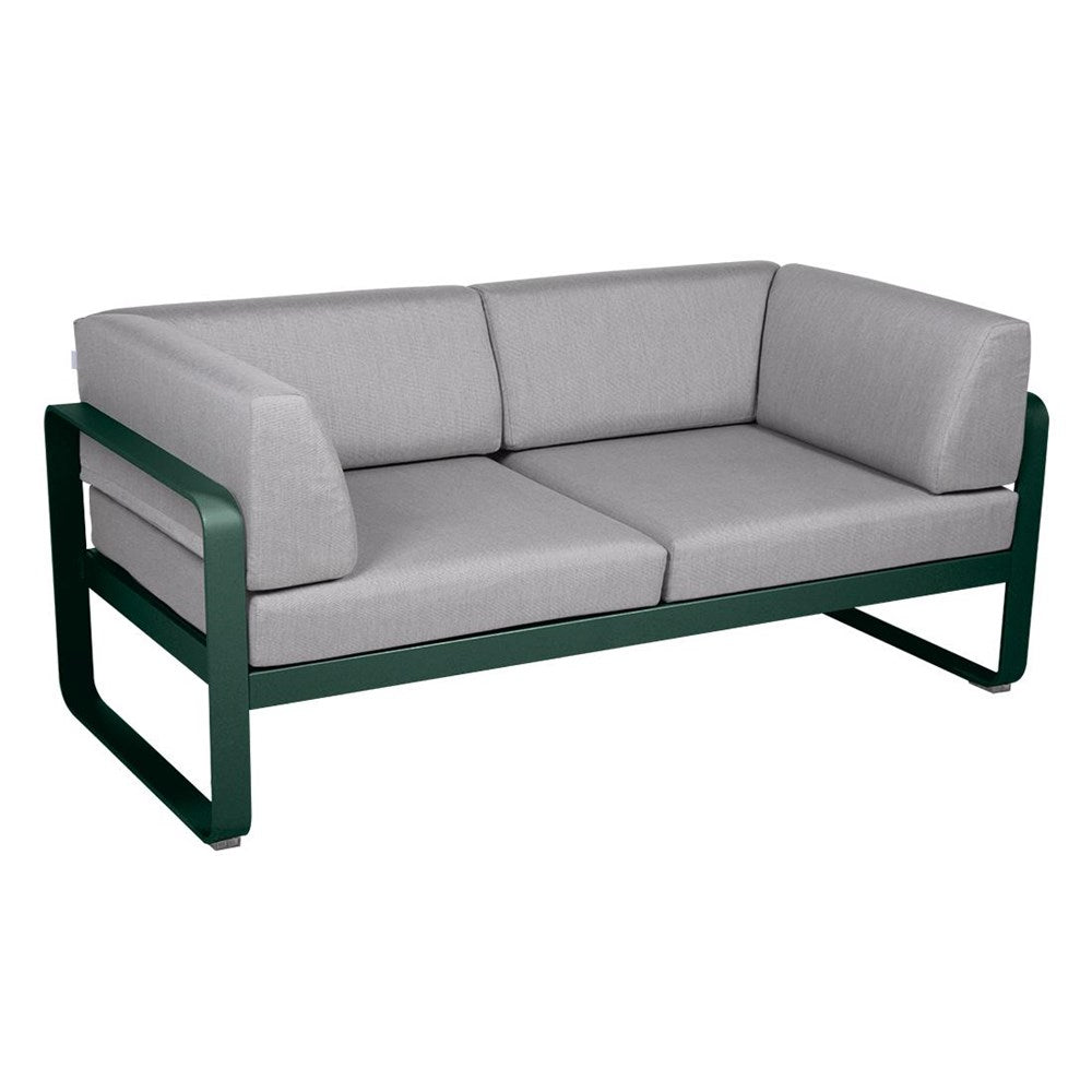 BELLEVIE 2-SEATER CLUB SOFA - FLANNEL CUSHION