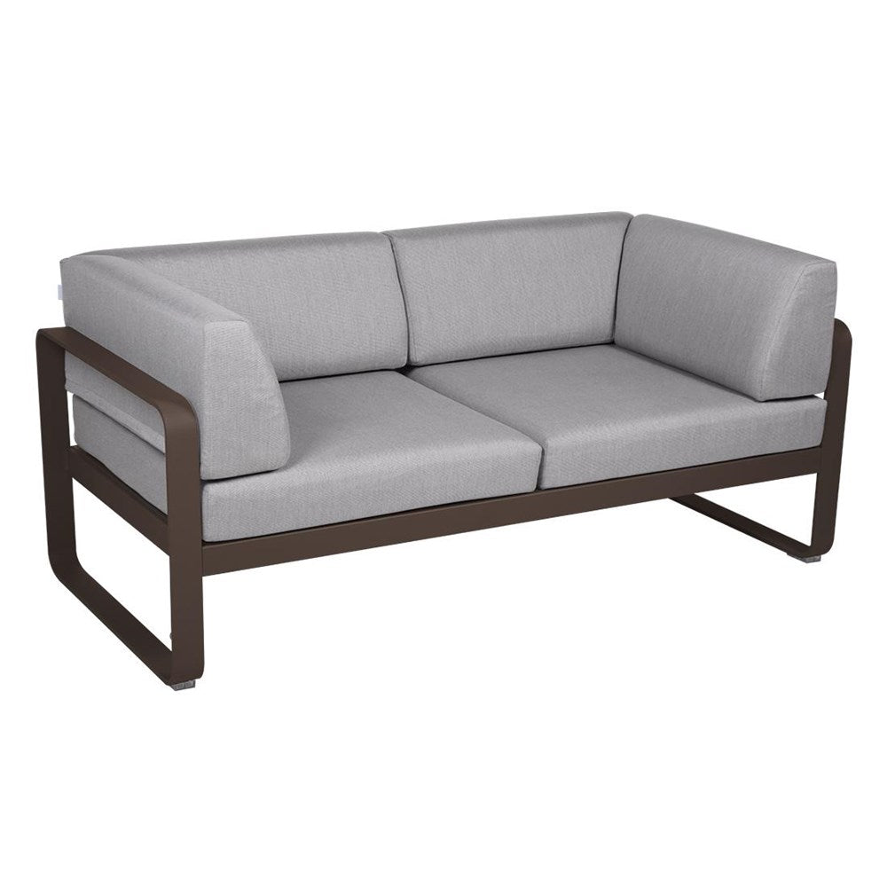 BELLEVIE 2-SEATER CLUB SOFA - FLANNEL CUSHION