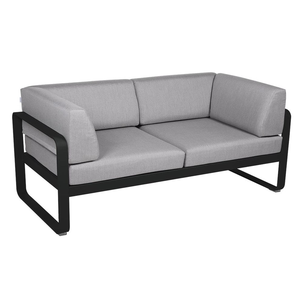 BELLEVIE 2-SEATER CLUB SOFA - FLANNEL CUSHION