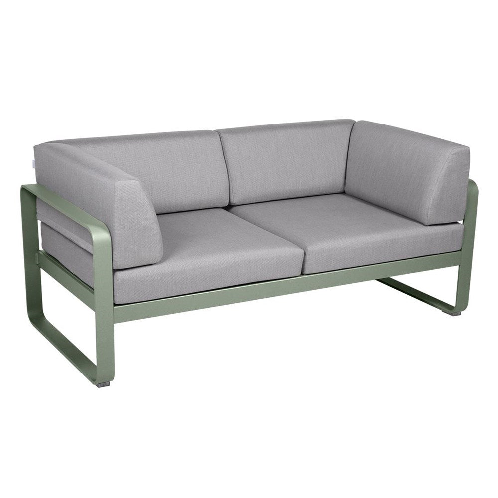 BELLEVIE 2-SEATER CLUB SOFA - FLANNEL CUSHION