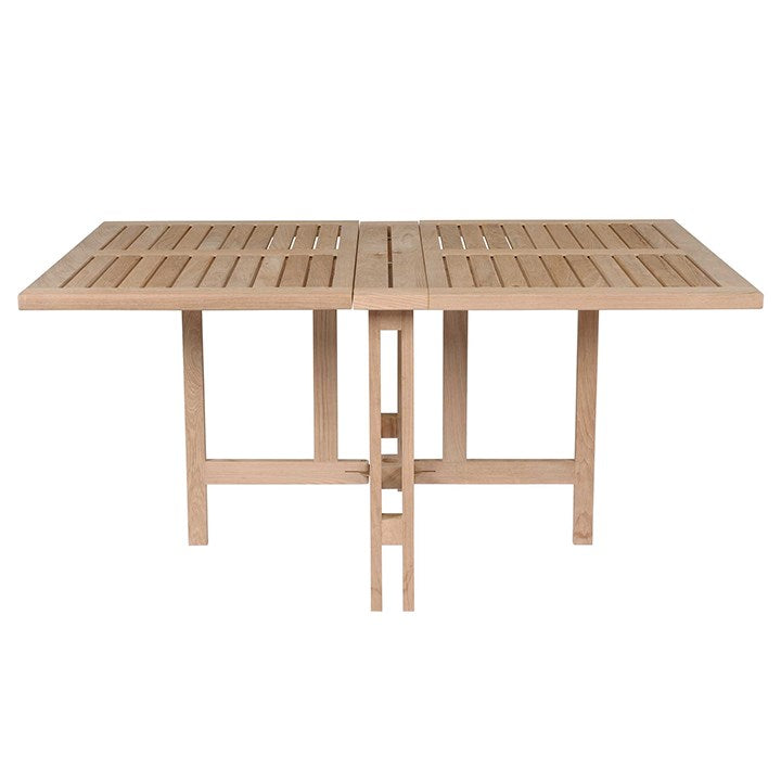 GATELEG FOLDING TABLE 102X152 CM